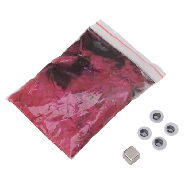 Magnetisk spackel Högstretch säker harts Magnetisk studsande lera Stressavlastningsleksaker med magnet lila