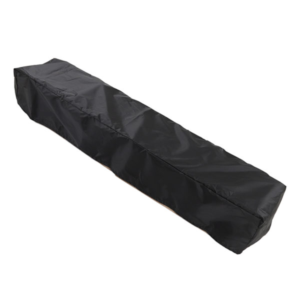 Dammskydd för pianoklaviatur Vattentätt Andas Stretchy Black Electric Piano Skyddsskydd för 61 tangenter Digital Piano