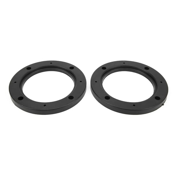 2 stk. 4-tommer bilstereo højttalere Ring Pad Sort Bil Modificering Udskiftning Universal