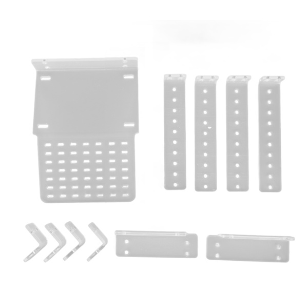 Transparent Turtle Basking Platform Akryl Justerbar Suspension Multipurpose Aquatic Basking Platform för Reptile S