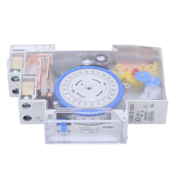 Aikakatkaisin Timer-rele Mekaaninen ohjaus Ohjelmoitava ohjain 220-240V AC koneelle