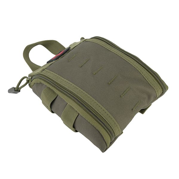 Utomhus bärbar resväska Emergency Survival Bag Rescue Medical Pouch (armégrön)