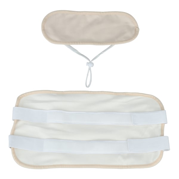 Ricinolja Pack Wrap Lättvikt Organisk Ricinolja Pack Kit Justerbar Ricinolja Pack för sömn Läsyoga