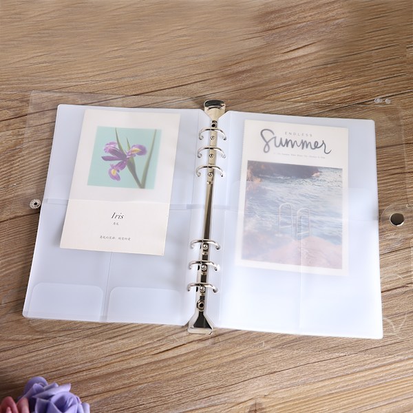 10 sidor DIY Scrapbooking Stencil Cutting Dies Förvaring Bokmall Böcker Tre rutnät