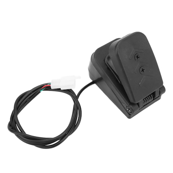 Gasspedal for ATV Fotpedal Elektrisk Hastighetskontroll Vanntett Sokkel for Barnebil Go Kart Moped