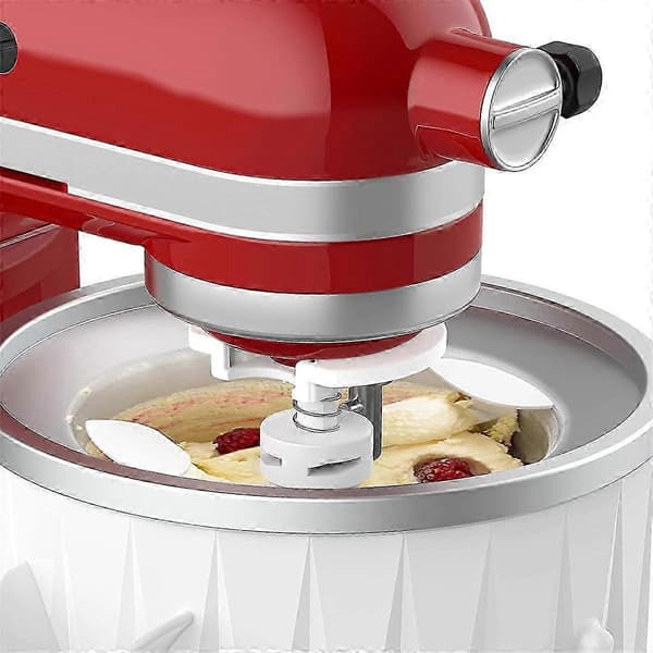KitchenAid ismaskindele og drivtilbehør kompatible med mixere - kompatibel erstatning[LD] Grey White