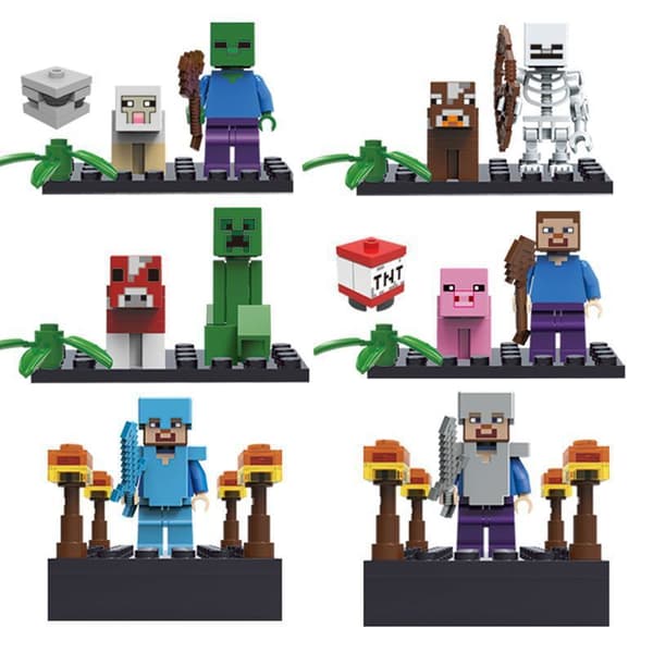 Minecraft 89 Blokke: Graveyard Challenge Sæt - Ideel Jule- og Nytårsgave