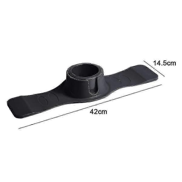Silikonkoppholder for lenestol, sofa, lenestol - den ultimate drikkeholderen for sofaen din Black