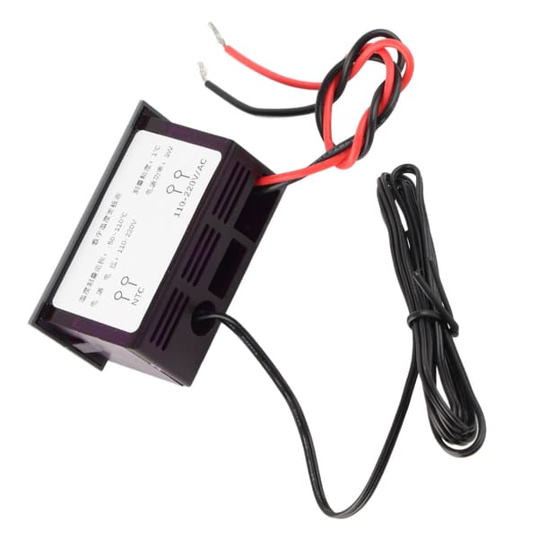 ZFX‑900 Digital temperaturkontroller LED panelmeter med sensor for kjøleskap 220V