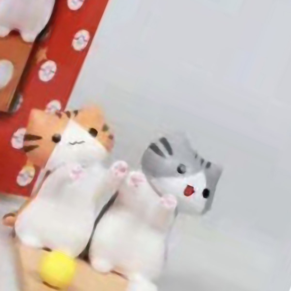 Cute Cat Smartphone Stand Safe PVC Mångsidig Desktop Cartoon Cat Telefonhållare för mobiltelefoner A