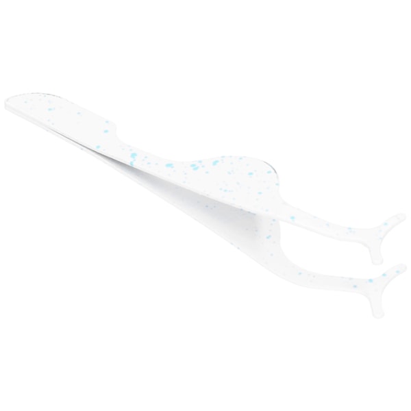Lashes Applicator Tool Rostfritt stål Lösögonfransar Hjälpklämma Justeringsapplikator Blå