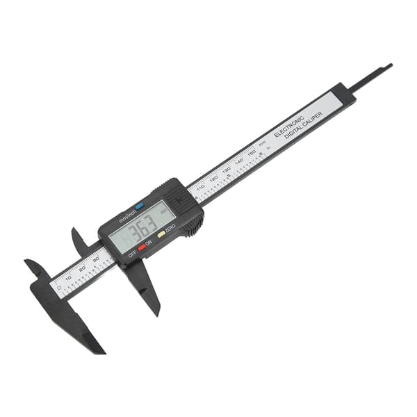 Electronic Digital Caliper 0-150mm Carbon Fiber Composites Digital Caliper with LCD Display