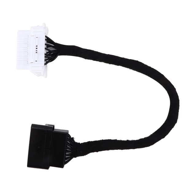 OBD2 1-1 Interface Flanell Elektroniktråd OBD 16PIN Förlängningskabel