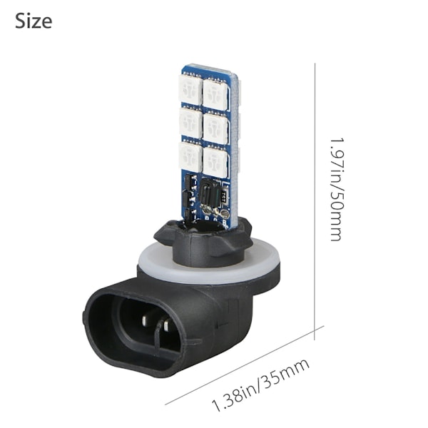 2 kpl 12V RGB LED-auton sumuvalot ajovalot kaukosäätimellä auton valot