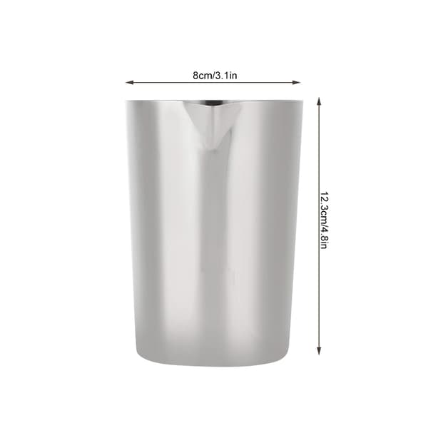 Rustfrit stål Cocktail Shaker Mixer Drikkeblanding Glas Bartender DIY Værktøjer
