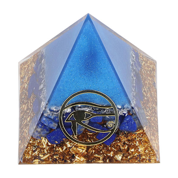 Orgonpyramide Energibeskyttelse Fredfullt sinn Holdbar Unik design Krystallpyramide for kontor