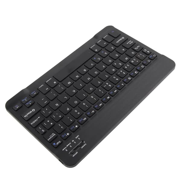 Bærbart Bluetooth-tastatur med pekeplate - Kompatibelt med iOS/Android