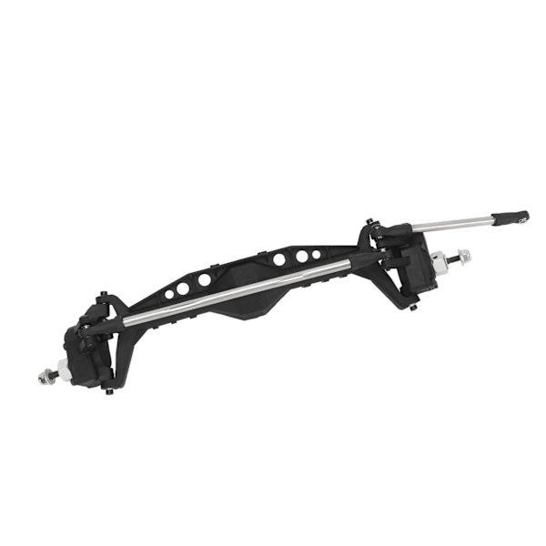 RC Crawler Bil Foraksel Nylon og Stål Sort RC Portal Foraksel til Axial Capra 1.9 1/10 UTB Klatrebils