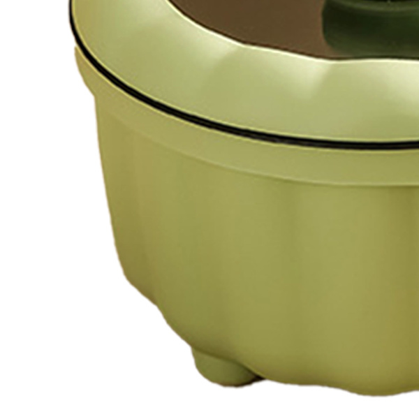 Sähköinen Hot Pot pitkällä kahvalla Mini Tarttumaton Multifunktionaalinen Sähköliesi kotiin, opiskelijakämppään, toimistoon CN-liitäntä 220V