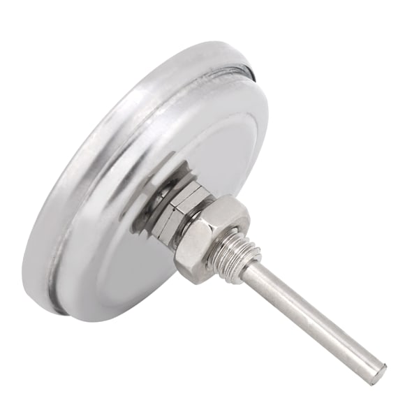 100~700℉ Grilltermometer i rustfritt stål Temperaturmåler Analog urskive Dobbel skala