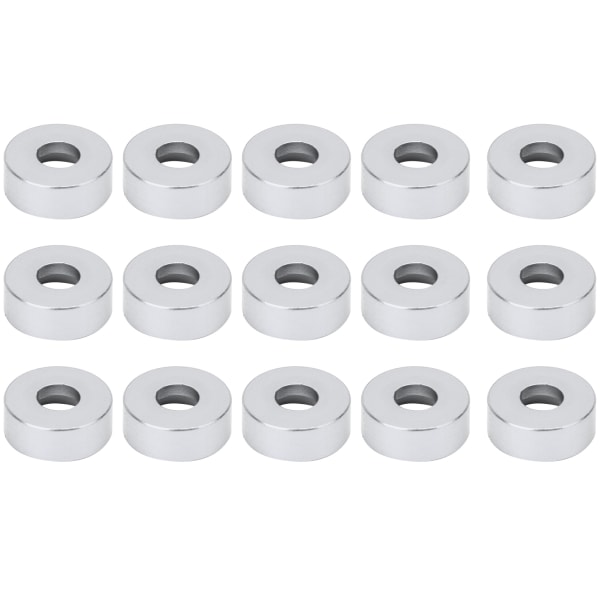 15pcs M3 Countersunk Screw Washer Aluminium Alloy Concave Gasket Fit for RC ModelSilver