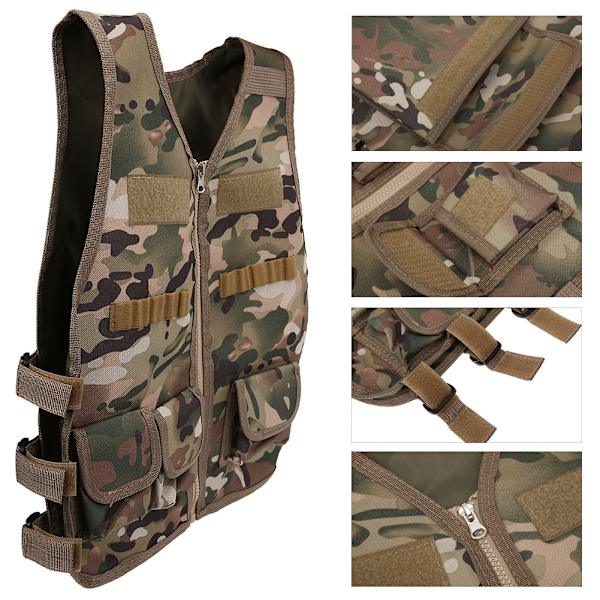 Lasten Camouflage-peliliivi Nylon (CP Camouflage M)