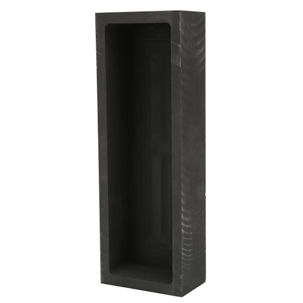 Rectangular Graphite Ingot Mold Thermal Stability High Purity Graphite Crucible Mold for Casting 12000g Gold