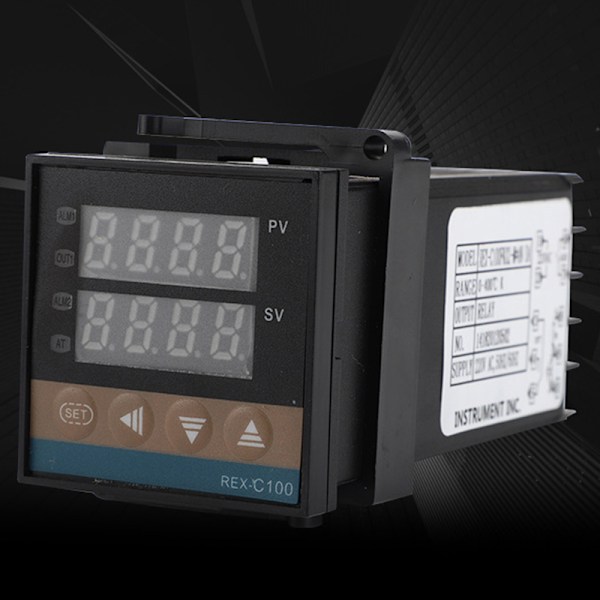 Digital PID Temperaturregulator HD Digital Display Multi Signal 220V Fuldautomatisk Justerbar Digital PID Termostat