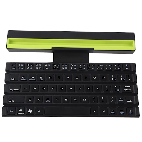 Vikbart Tangentbord Trådlöst Bluetooth Portabelt Mini Vikbart för Surfplatta Laptop Smartphone