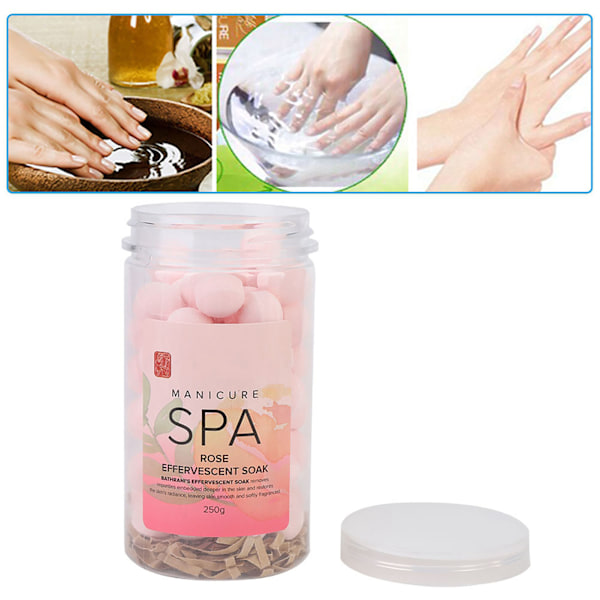 Neglemanikyr SPA Brusende Blødningskugle Fjern Død Hud Neglebånd Fugtgivende Øm Hud 01#