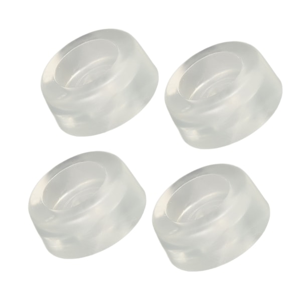4 stk. Symaskine Seng Pude Blød PVC Plastik Elastisk Klar Vibrationsreduktion Symaskine Pude til Reparation Udskiftning