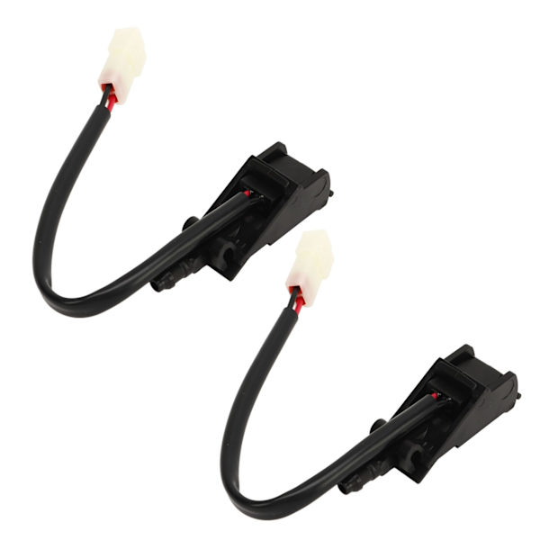 1 Pair Front Windshield Washer Nozzle Heated 6E0955986B Durable Anti-Crack Robust Replacement for Bora MK4 Bettle Cabrio
