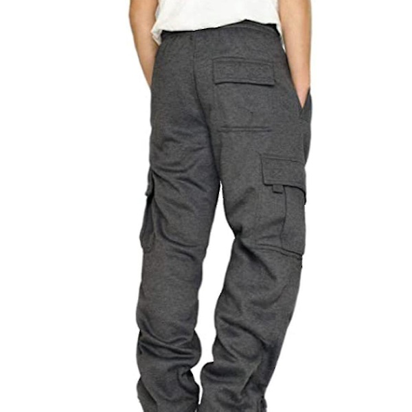 Cargo Style Herr Sweatpants XL i Grå för Casual Vår/Sommar Kläder