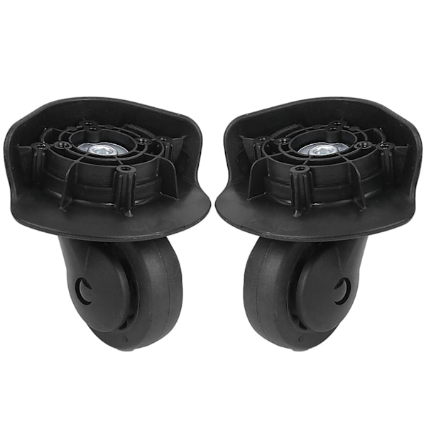 Et par A65 sorte rejsekufferthjul Mute Wheel Universal Bagageudskiftning Udendørsmateriale L