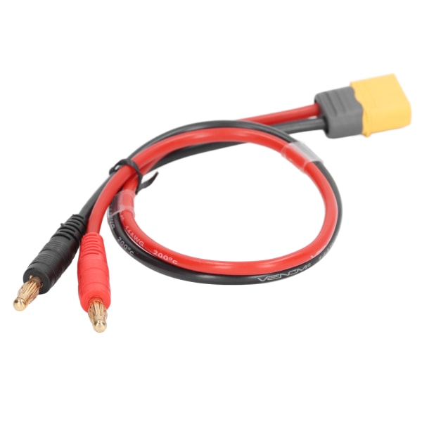 XT60 to 4.0 Banana Plug XT60 to 4.0 Banana Head Charging Cable Connector 14AWG Wire for RC Car Airplane
