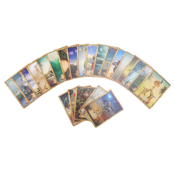 Pappersspelkort Tarotkort Spådom Tarotdäck Interaktion Brädspel engelsk version