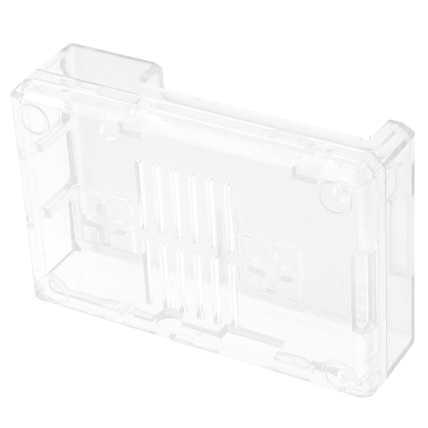 Skalskyddende Frosted Box Case Cover ABS til Raspberry Pi 3B 3B+ D-Style med skruer (Transparent)