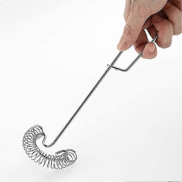 2 slitstarka spiralformade kafferörare i rostfritt stål