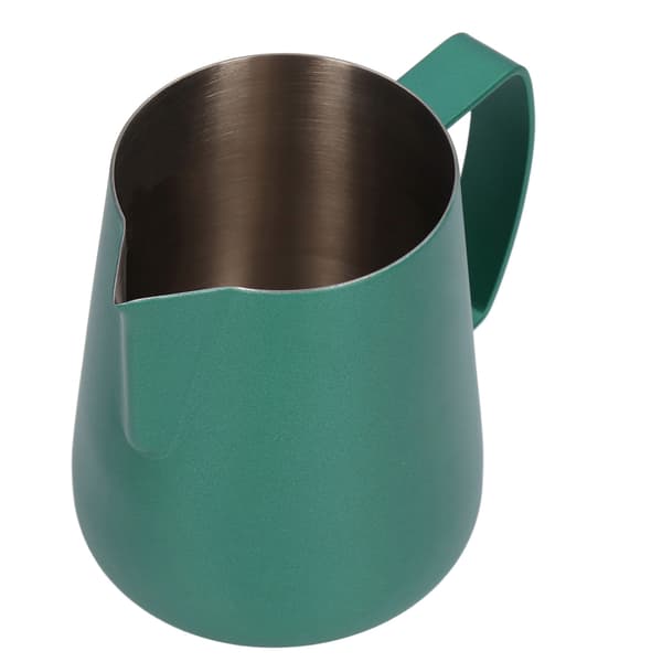 Milk Frothing Pitcher Foaming Cup 400ml Pointed Spout with PTFE Coating for Coffee Machine CafeGreen