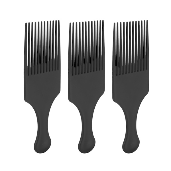 3st Professionellt hårval Bärbar salong Frisörsalong Afro Pick kam hårstylingverktyg