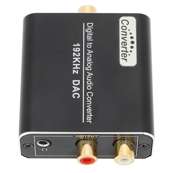 Digital til analog lydkonverter Digital optisk koaksial til analog RCA lydadapter til TV til boks til PS3 til PS4