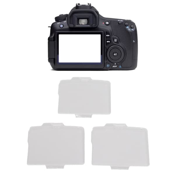 kpl ABS LCD-näytönsuoja yhteensopiva Nikon D90 DSLR BM-10 -lisävarusteiden kanssa