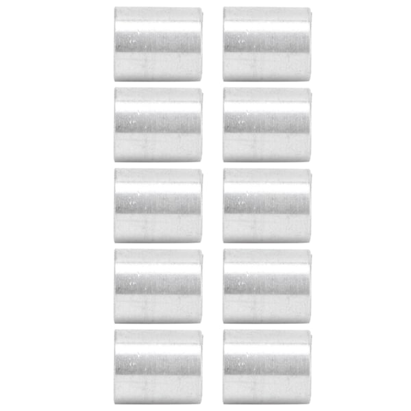 10 st Rund fristående aluminiumlegering invändig gänga pelare Anslutningskolonn distanshållare M4x0.7mmLång 9mm
