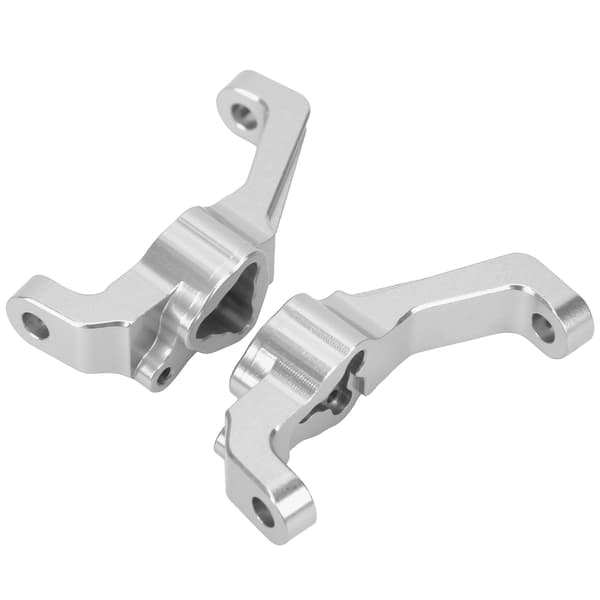 2 stk. aluminiumslegering forreste C-sæde Passer til Redcat Gen8 1/10 RC-biler Nav Hjulfæste Sølv