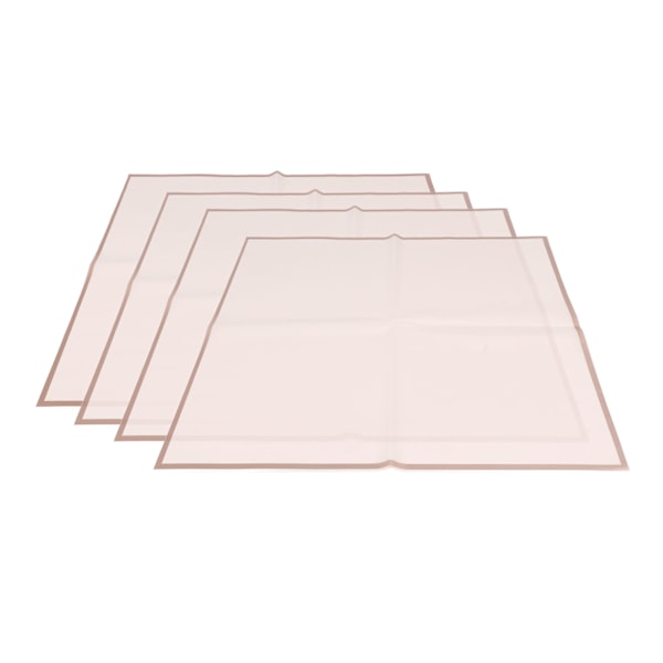 40 ark Blomomslagspapper 58 cm Guldkanter på rosa Retro Presentförpackningspapper för Festceremoni Festival