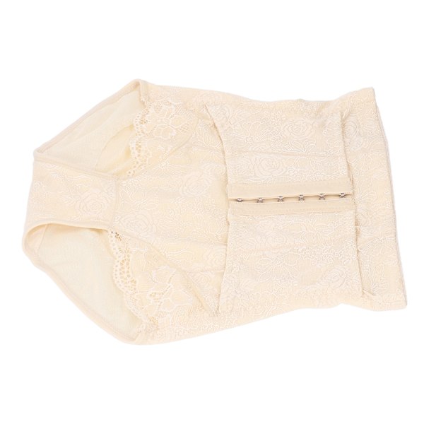 Postpartum Underkläder Mellan midja 2 lager Krok och ögon Andas C Sektion Trosa för gravida kvinnor Hudfärg 3XL