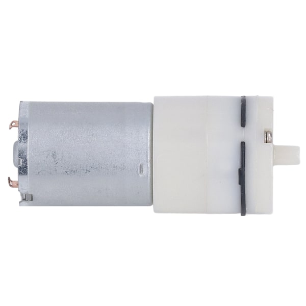 Mikroluftpumpe elektrisk pneumatisk membran Vakuum Mekanisk overføring 1 port 370 Hvit DC24V