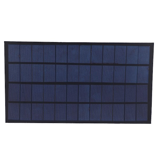 12V 7W Epoxy Solpanel Oplader Batteri Høj Konverteringshastighed til Græslampe Lommelygter Legetøj
