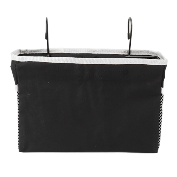 Säng förvaring Korg Krok Hängande Canvas Bag Rail Organisation Hylla för sovsal Office Vardagsrum