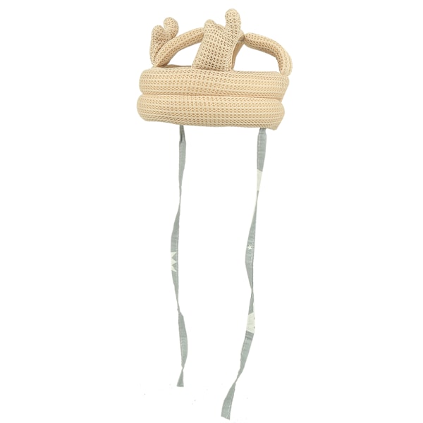 Småbørns åndedrætsbeskyttelseshjelm Babyhoved beskyttende hat Antikollision beskyttelse (1# Beige)